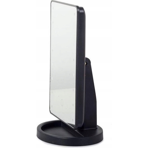 Podświetlane LUSTRO kosmetyczne LUSTERKO Do Makijażu LED na bat 16,9x11,9cm