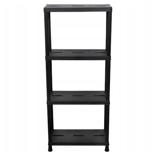 REGAŁ MAGAZYNOWY PLASTIKOWY 4 PÓŁKI 125 KG