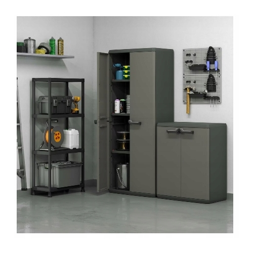 REGAŁ MAGAZYNOWY PLASTIKOWY 4 PÓŁKI 125 KG