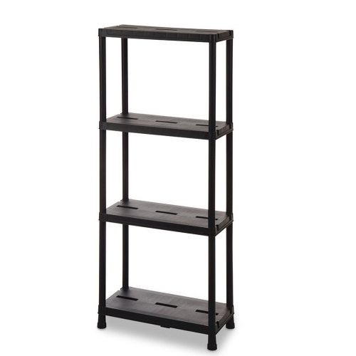 REGAŁ MAGAZYNOWY PLASTIKOWY 4 PÓŁKI 125 KG