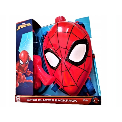 MIOTACZ NA WODĘ PLECAK PISTOLET SPIDERMAN MARVEL