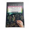 MAGICZNE BLOKI WYDRAPYWANKA ZDRAPKA HOLO + RAINBOW ART 2 BLOKI zestaw