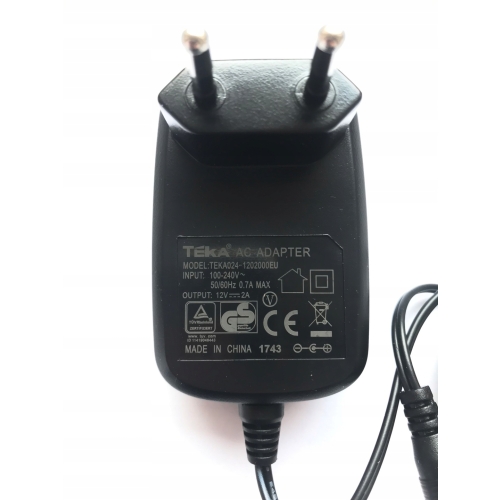 ZASILACZ ZGEMMA H2,H5,H7S,H9,H9.2S 12V 2A 12 V 3A