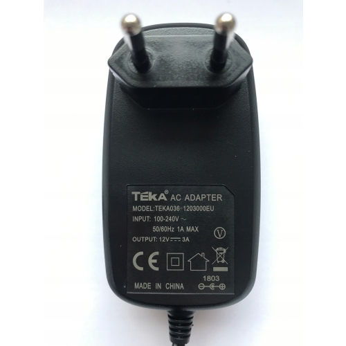 ZASILACZ ZGEMMA H2,H5,H7S,H9,H9.2S 12V 2A 12 V 3A