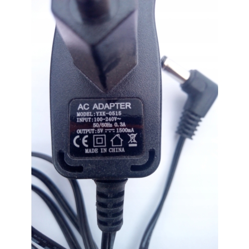 ORYGINALNY ZASILACZ CANAL+ MODEL ADS036T-B120300L WTYCZKOWY 12V 3,0A