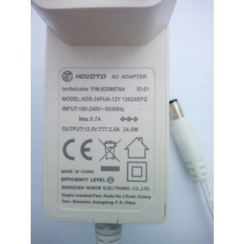 ORYGINALNY ZASILACZ CANAL+ MODEL ADS036T-B120300L WTYCZKOWY 12V 3,0A