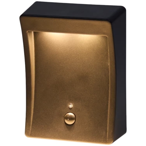 Lampa z czujnikiem ruchu led 3D schody szafa garderoba podszafkowa CZARNA 0