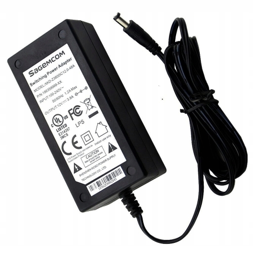 Oryginalny Zasilacz dekoder SagemCom PolsatBOX MSP-Z3800IC12.0-48W 12V 3,8A