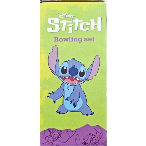 Kręgle zestaw do gry zręcznościowej Stitch Disney 7 elementów WADER 80092