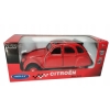 CITROEN 2Cv KOLEKCJONERSKI METALOWY MODEL SAMOCHÓD RESORAK WELLY 1.34 RED
