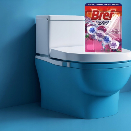 Zawieszka Bref 0,05l do toalety odkażanie czyszczenie WC zapach kwiatowy