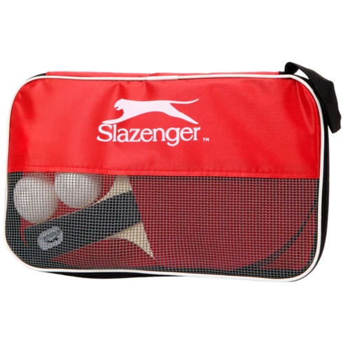 Zestaw do: Ping Pong Tenis stołowy 2 rakietki 3 piłeczki Etui SLAZENGER