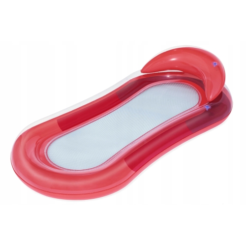 Nadmuchiwany materac leżak HydroLuxe Lounge 160x84cm 90kg Bestway 43103 RED
