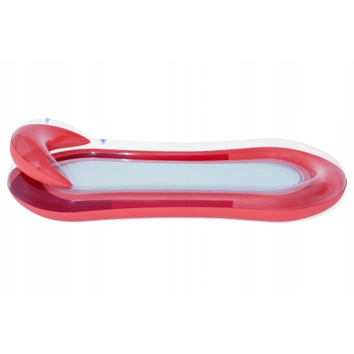 Nadmuchiwany materac leżak HydroLuxe Lounge 160x84cm 90kg Bestway 43103 RED