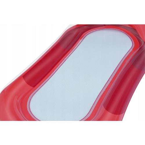 Nadmuchiwany materac leżak HydroLuxe Lounge 160x84cm 90kg Bestway 43103 RED