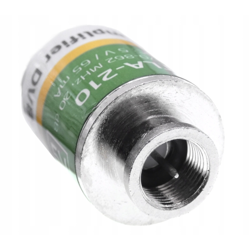 Wzmacniacz antenowy DVBT DVB-T 470-862 MHz 20 dB 65mA 5V DSE TLA210 TLA-210