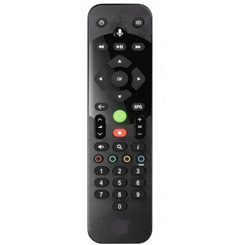 Oryginalny Pilot Cyfrowy Polsat Box 4K LITE Bluetooth guziki Red Green