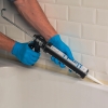 Pistolet do silikonu wyciskacz tub masy uszczelniającej Dexter Czarny 360°