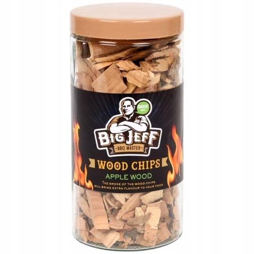 Wióry drzewne Big Jeff zrębki zapachowe grillowanie wędzenie SHERRY WOOD
