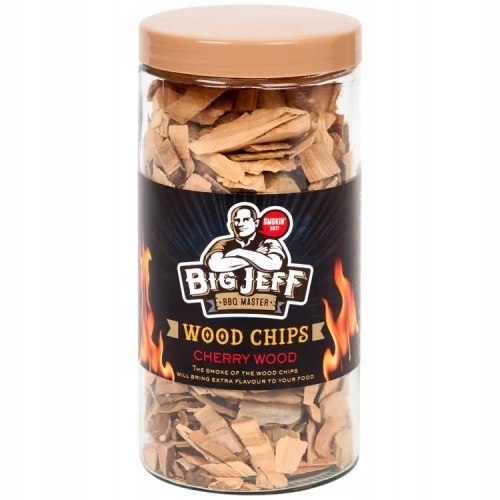 Wióry drzewne Big Jeff zrębki zapachowe grillowanie wędzenie APPLE WOOD