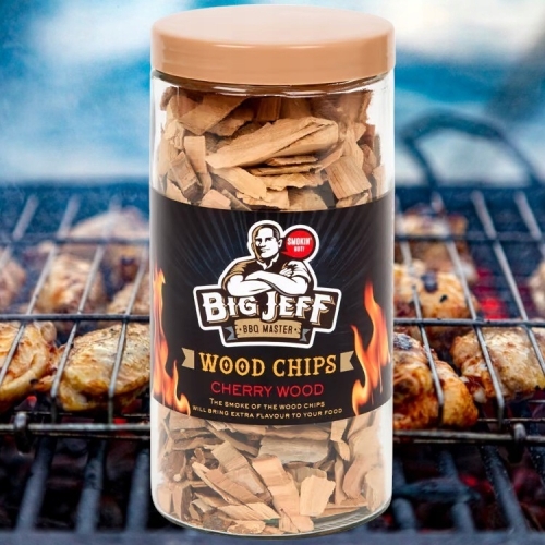 Wióry drzewne Big Jeff zrębki zapachowe grillowanie wędzenie APPLE WOOD