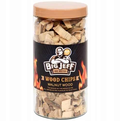 Wióry drzewne Big Jeff zrębki zapachowe grillowanie wędzenie APPLE WOOD