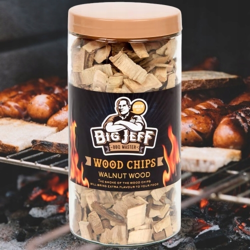 Wióry drzewne Big Jeff zrębki zapachowe grillowanie wędzenie APPLE WOOD