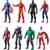 8 figur superbohaterów MARVEL AVENGERS duży box na prezent H: 15 cm E4252