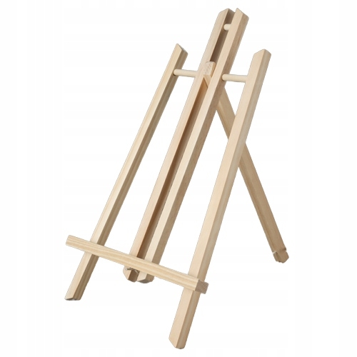 SZTALUGA MALARSKA DREWNIANA STOŁOWA dla obrazów 42 cm Stabilna pion h:50 cm