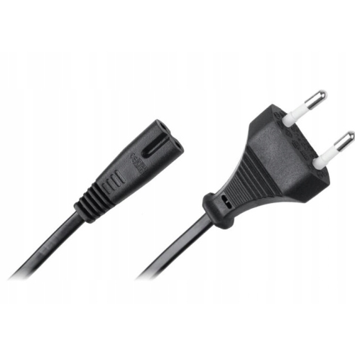 Kabel zasilający LP przewód zasilający 230V ósemka 1,8m radio zasilacz