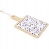 Deska do serwowania Bambusowa z ceramiką Absolu Chic 17 x 24,5 + UCHWYT 027