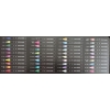 Mazaki Pisaki Markery Flamastry Cienkopisy Akrylowe DecoTime 07-2.5 40 szt.