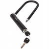 Zapięcie rowerowe Pancerny U-LOCK Walfort kłódka stal czarna 140 x 210 mm