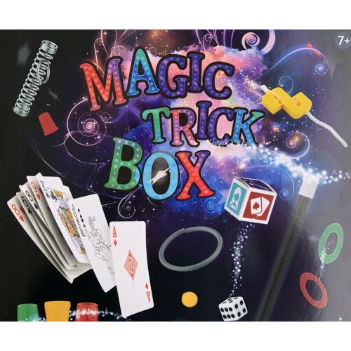 Zestaw dla małego Magika SZTUCZKI MAGICZNE TRIKI BOX 20 GRA DLA DZIECI 7+