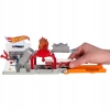 HOT WHEELS Stacja benzynowa w ogniu NOWY MODEL !! 4-8 lat czerwony samochód