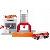 HOT WHEELS Stacja benzynowa w ogniu NOWY MODEL !! 4-8 lat czerwony samochód