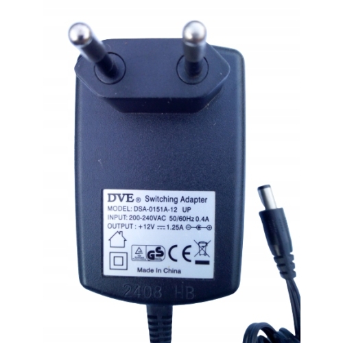 Oryginalny ZASILACZ POLSAT BOX CANAL+ HUMAX KOAD-301FAOT ORIENTECH 12V 2,5A