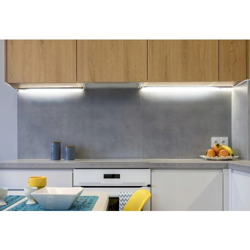 LAMPA LED DO GARDEROBY LEDOWA Z CZUJNIKIEM RUCHU I ZMIERZCHU BIAŁA 25cm