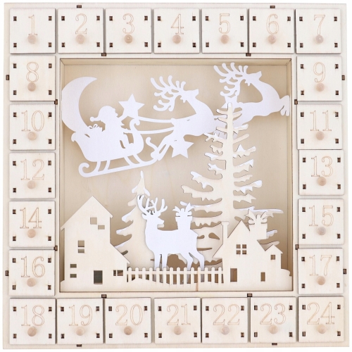 FIGURKI DO SZOPKI KALENDARZ ADWENTOWY 24 ELEMENTY Magic Village NA PREZENT