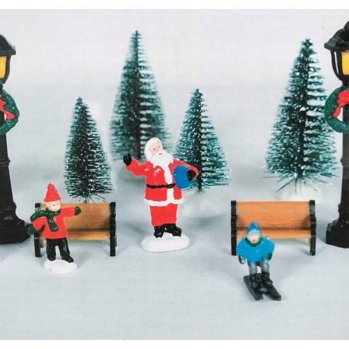 FIGURKI DO SZOPKI KALENDARZ ADWENTOWY 24 ELEMENTY Magic Village NA PREZENT