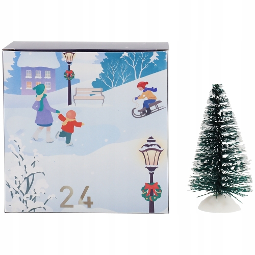 FIGURKI DO SZOPKI KALENDARZ ADWENTOWY 24 ELEMENTY Magic Village NA PREZENT