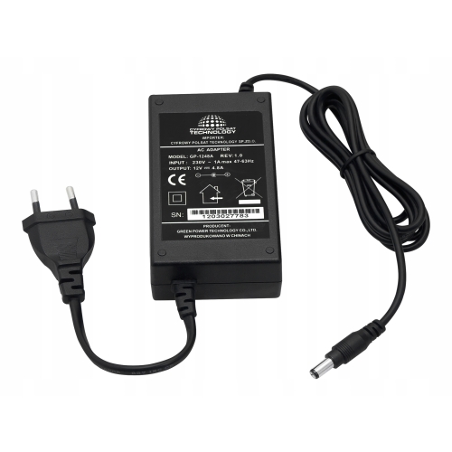 ORYGINALNY Zasilacz CYFROWY POLSAT BOX model GP-1248A V1.0 12V/4,8A