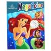 KOLOROWANKA DISNEY PRINCESS MEGA COLOR Z NAKLEJKAMI POCAHONTAS KOPCIUSZEK