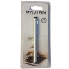 Rysik długopis do smartfonów tabletów telefonów ekran dotykowy mały srebrny