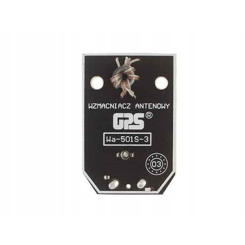 WZMACNIACZ ANTENOWY płytka TV DVB-T GPS501S ANT0060 kanał 1-68 LX0772 BLACK