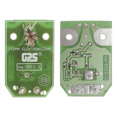 WZMACNIACZ ANTENOWY płytka TV DVB-T GPS501S ANT0060 kanał 1-68 LX0772 GREEN