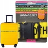 Pas zabezpieczający do bagażu walizki klamra LUGGAGE BELT 5x180cm ZÓŁTY