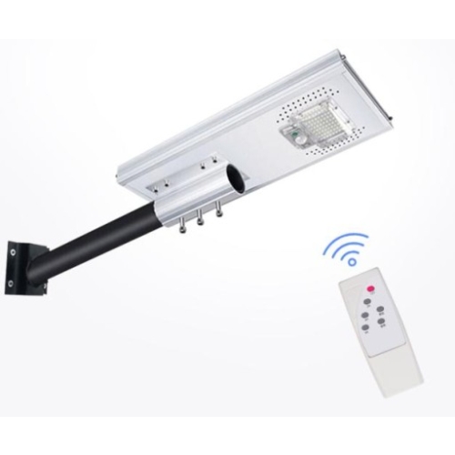 Uliczna Lampa Solarna Panel 81 SMD LED 50W 80LM Pilot srebrna JD-1950