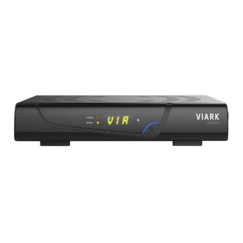 Dekoder VIARK COMBO H265 DVB-S2/T2 IPTV & Multimedia WiFi Ethernet USB