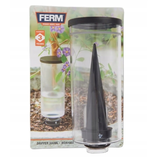 Ferm Dozownik Kroplownik podlewanie nawadnianie roślin 500ml dom ogród